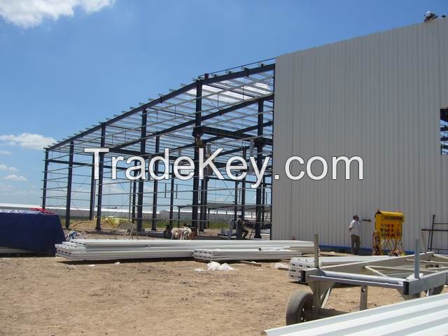 pre-engineered steel structure