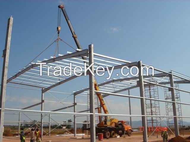 pre-engineered steel structure