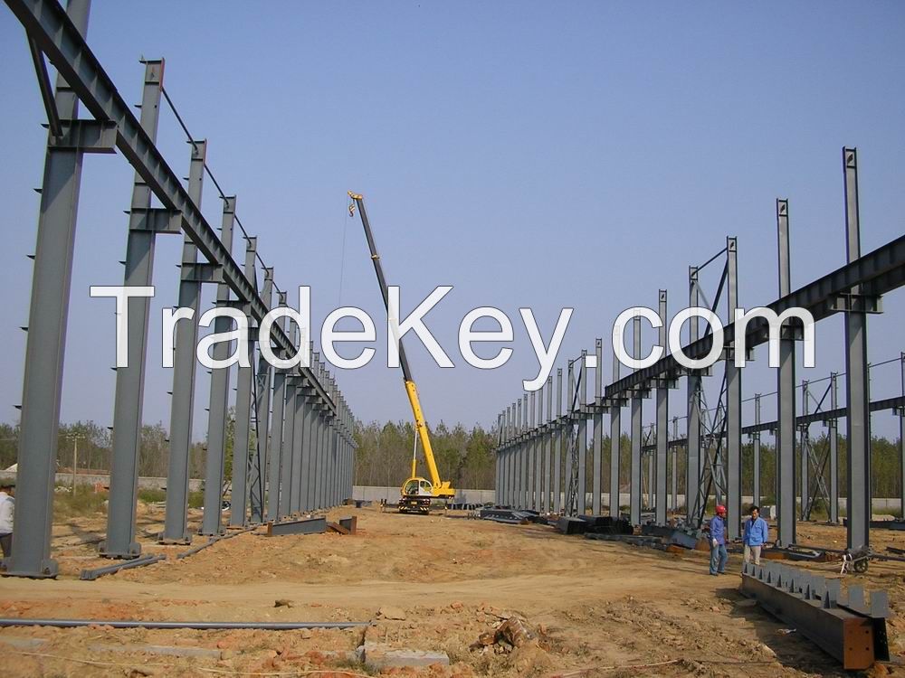 pre-engineered steel structure