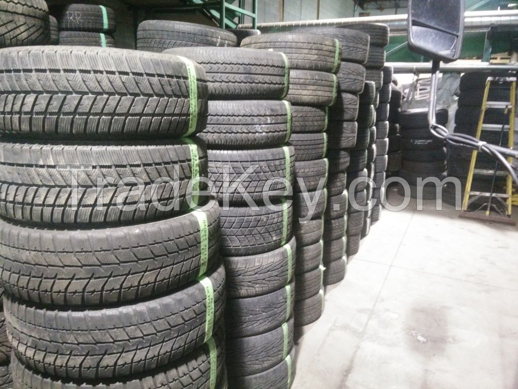 USED PASSENGER CAR TIRES - HIGH GRADE