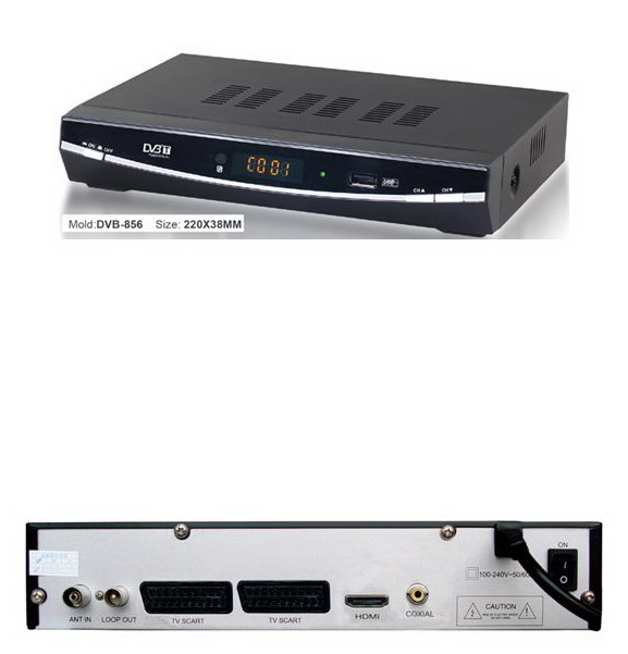 DVB-T HDMI STB Twin Scarts USB Receiver