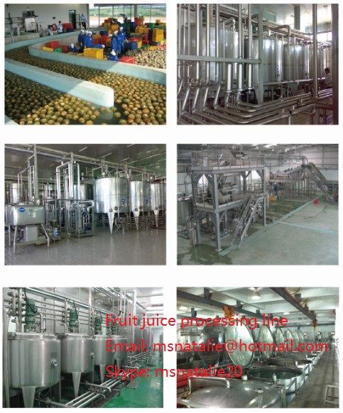 Orange juice/mango juice/apple juice sterilizing and filling line