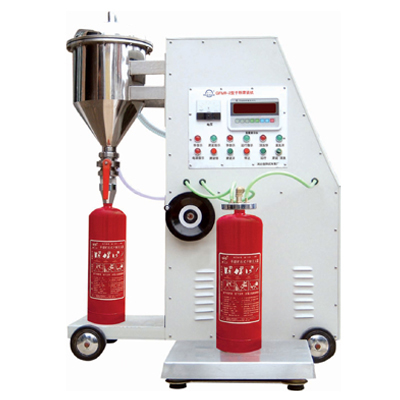 Automatic type fire extinguisher powder filler