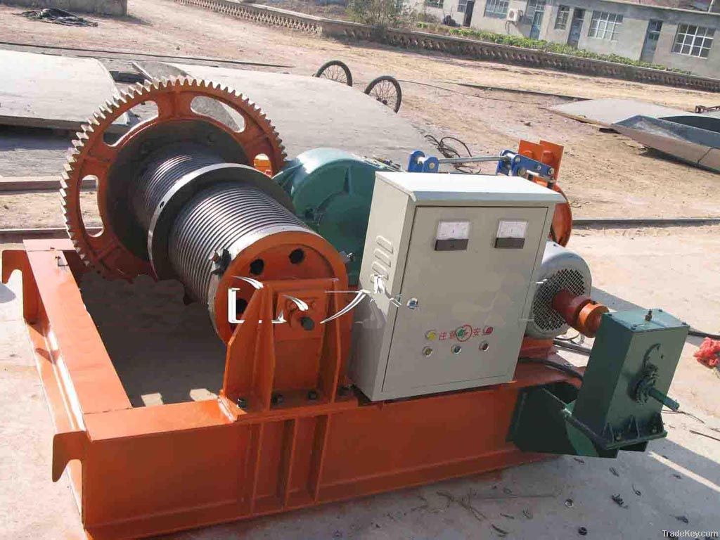 Hydro-power Electric Winch