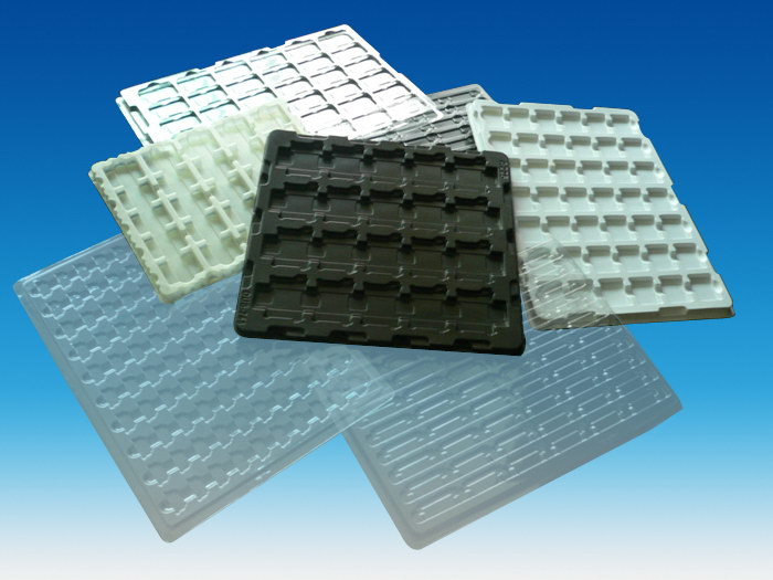 electronic blister tray packing