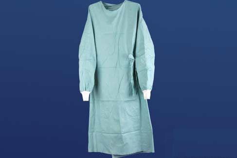 Disposable sterile surgical gown