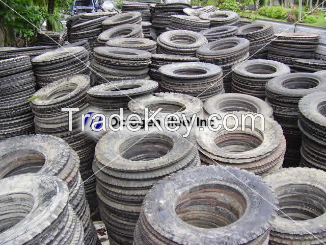 RUBBER SCRAP TIRES BALED