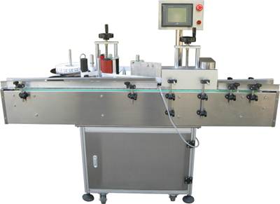 vertical label-pasting machine