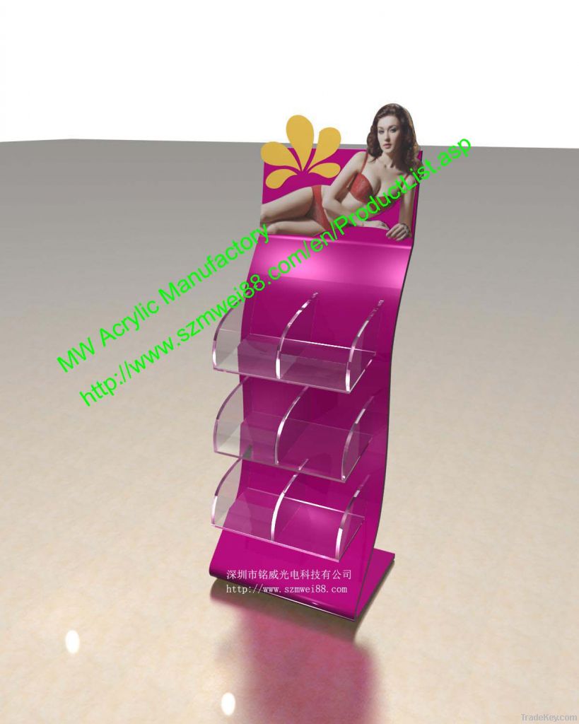 Acrylic Cosmetics Display Stand