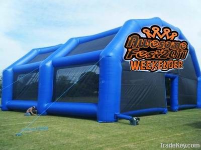 Inflatable Paintball Tent