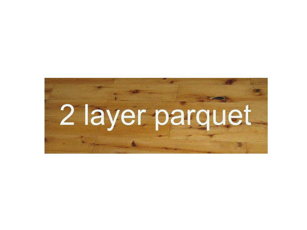 2 ply parquet floor square egde