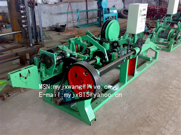 barbed wire making machine