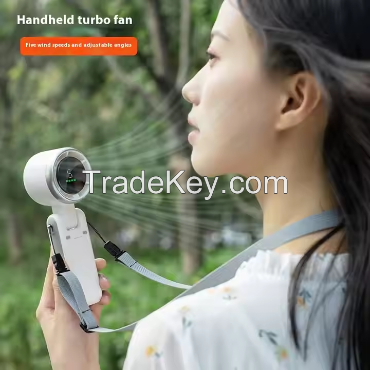 Handheld Bladeless Turbo Fan with Digital Display