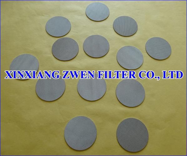 Sintered Filter Disk