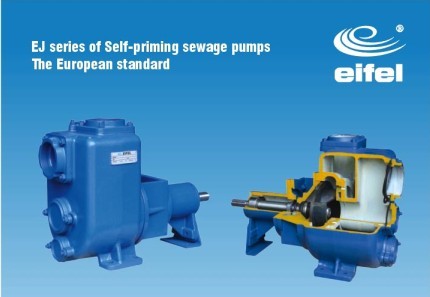 EIFEL Hot Selling Self-priming Centrifugal Sewage Pump