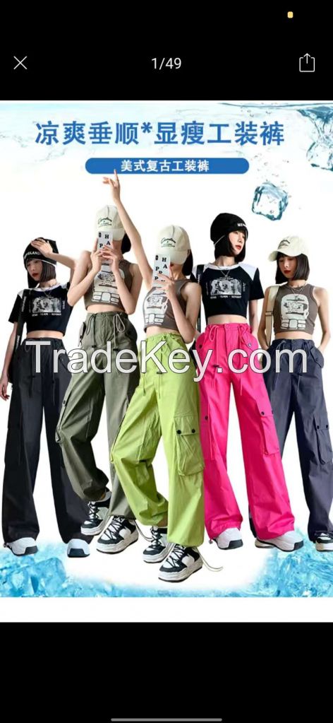 ladies fashion style cargo pant