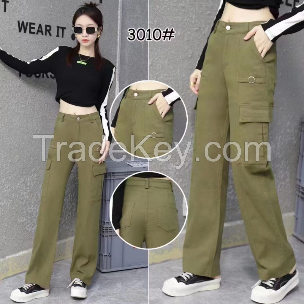 ladies fashion style cargo pant