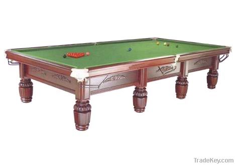 solid wood snooker table S012