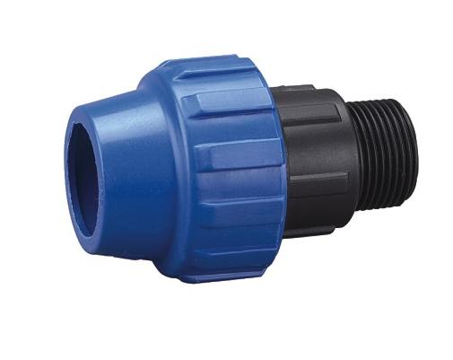 PP COMPRESSION MALE ADAPTOR