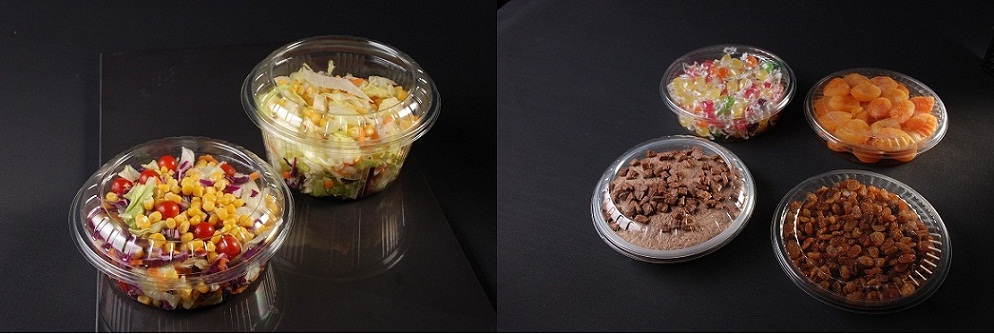 PET Salad, Dry Food, Candy Containers