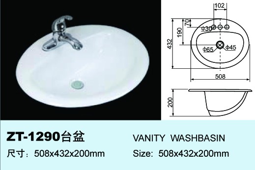 counter washbasin