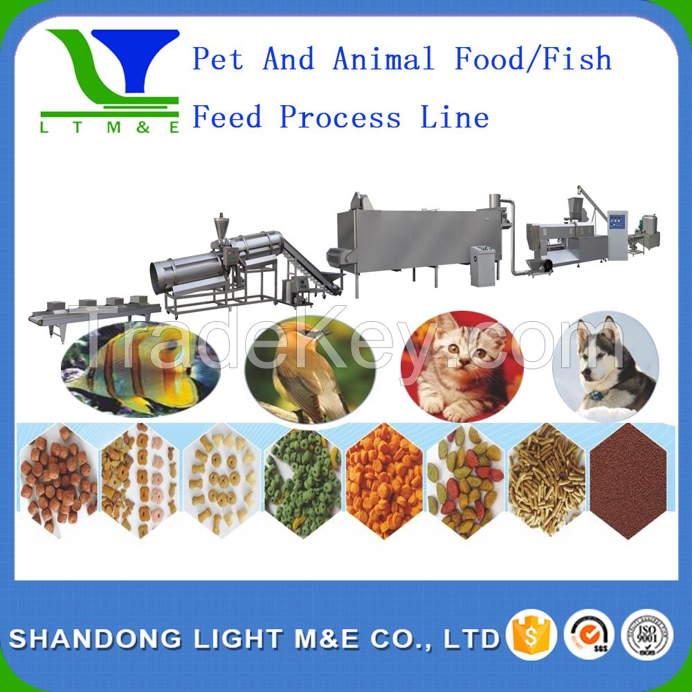 Pet and animal food process machinery