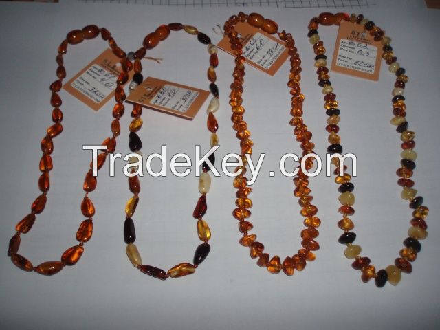 Amber necklaces