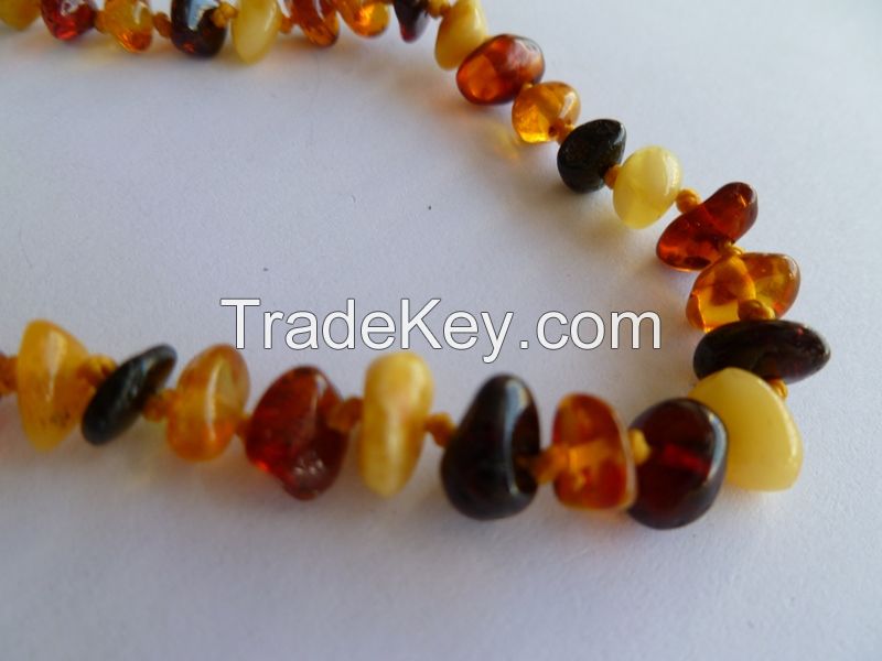 Amber necklaces