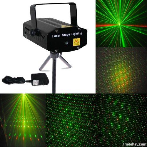 Mixed RG Laser Stage Light for Holiday Christmas Home Party Disco