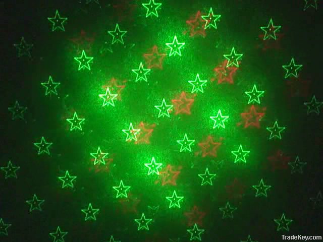 Mixed RG Laser Stage Light for Holiday Christmas Home Party Disco