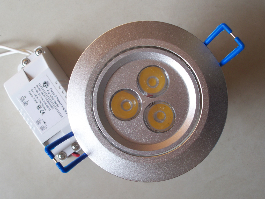 LED Down Lights 3X3W