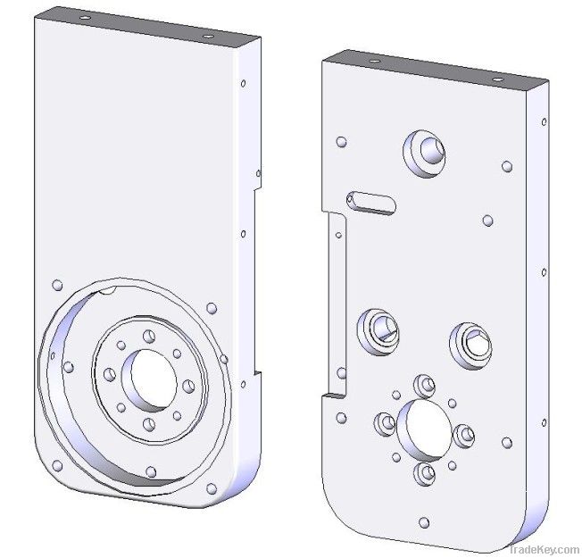 CNC Milling Gear Box Parts