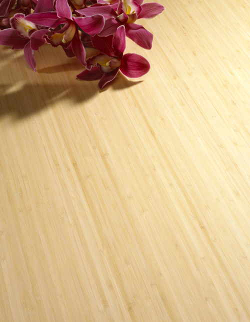 Natural Vertical Bamboo Flooring