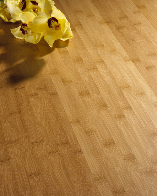 Carbonized horizontal bamboo flooring