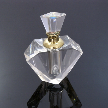 crystal perfume bottle