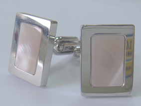 stainless steel cuff link