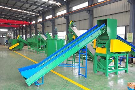 pe film washing and recycling machine line