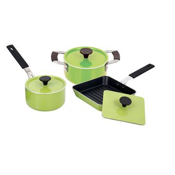 Aluminum mini cookware set