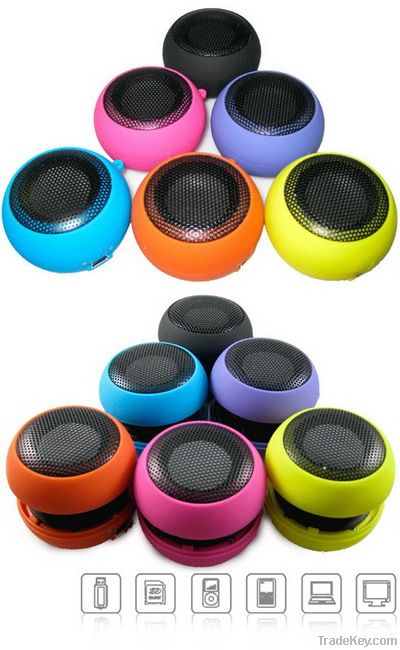 mini speaker playback of insertion of media spekaer