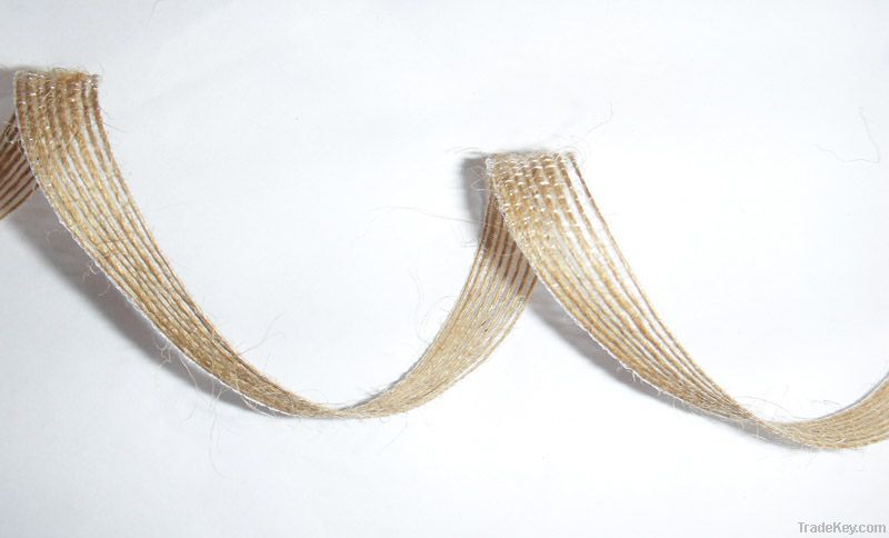 small jute ribbon