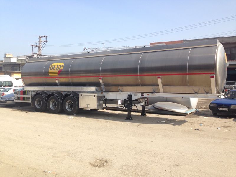 ADR COMPATIBLE ALUMINIUM TANKER SEMI-TRAILER