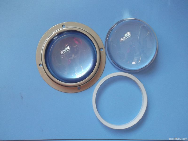 LED glass lens for high bay light