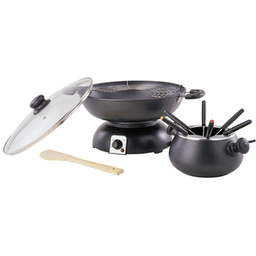 Electrical Wok And Fondue Set KL12-51A