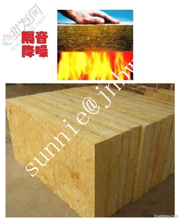 Rockwool heat and sound insulation for building construction