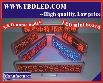 LED Desk board, LED Desk display, LED Mini sign