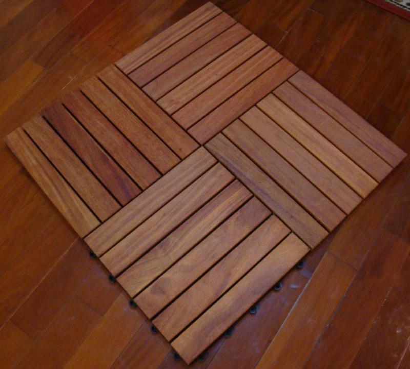 CUMARU EXOTIC HARDWOOD TILES