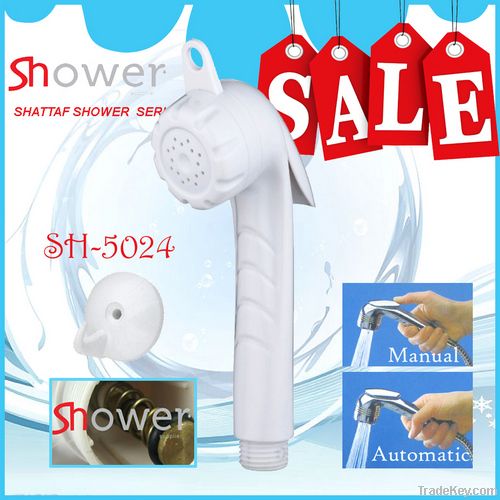 European Model White ABS Muslim Bidet Shattaf Shower