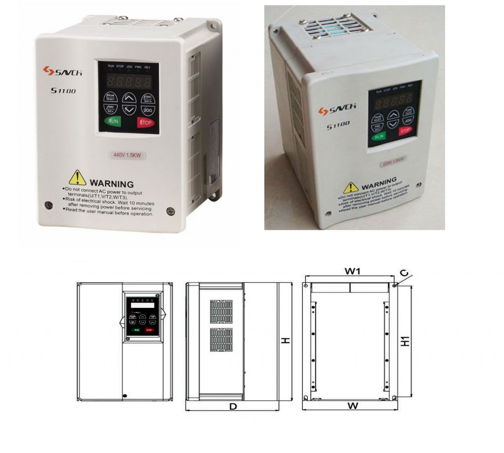 INVERTER SUPPLIER SANCH S1100 AC Motor Drive 0.75-22KW