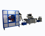 Full automatic label screen printing machine