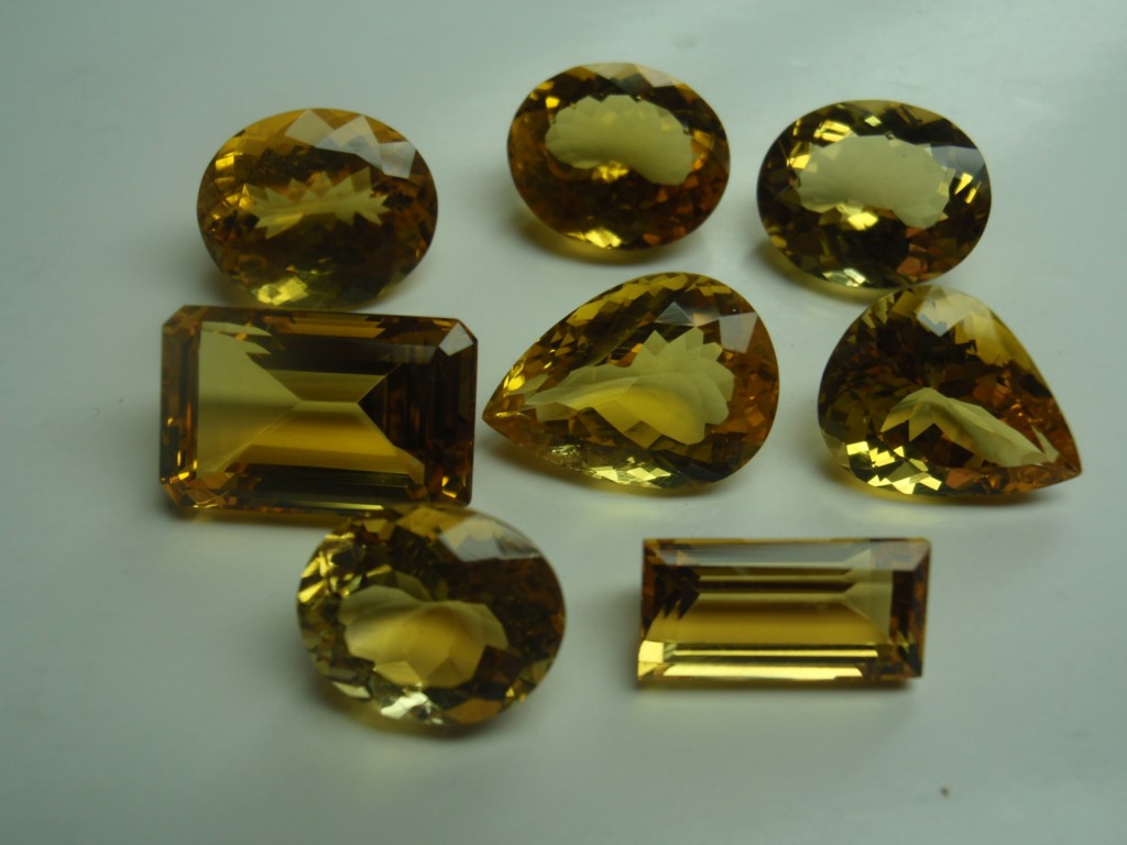 Yellow Beryl Cut Stone